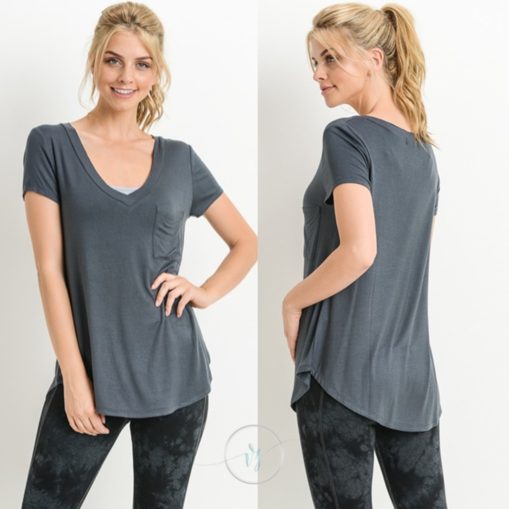 Last One ❗ Pine V-Neck Tee